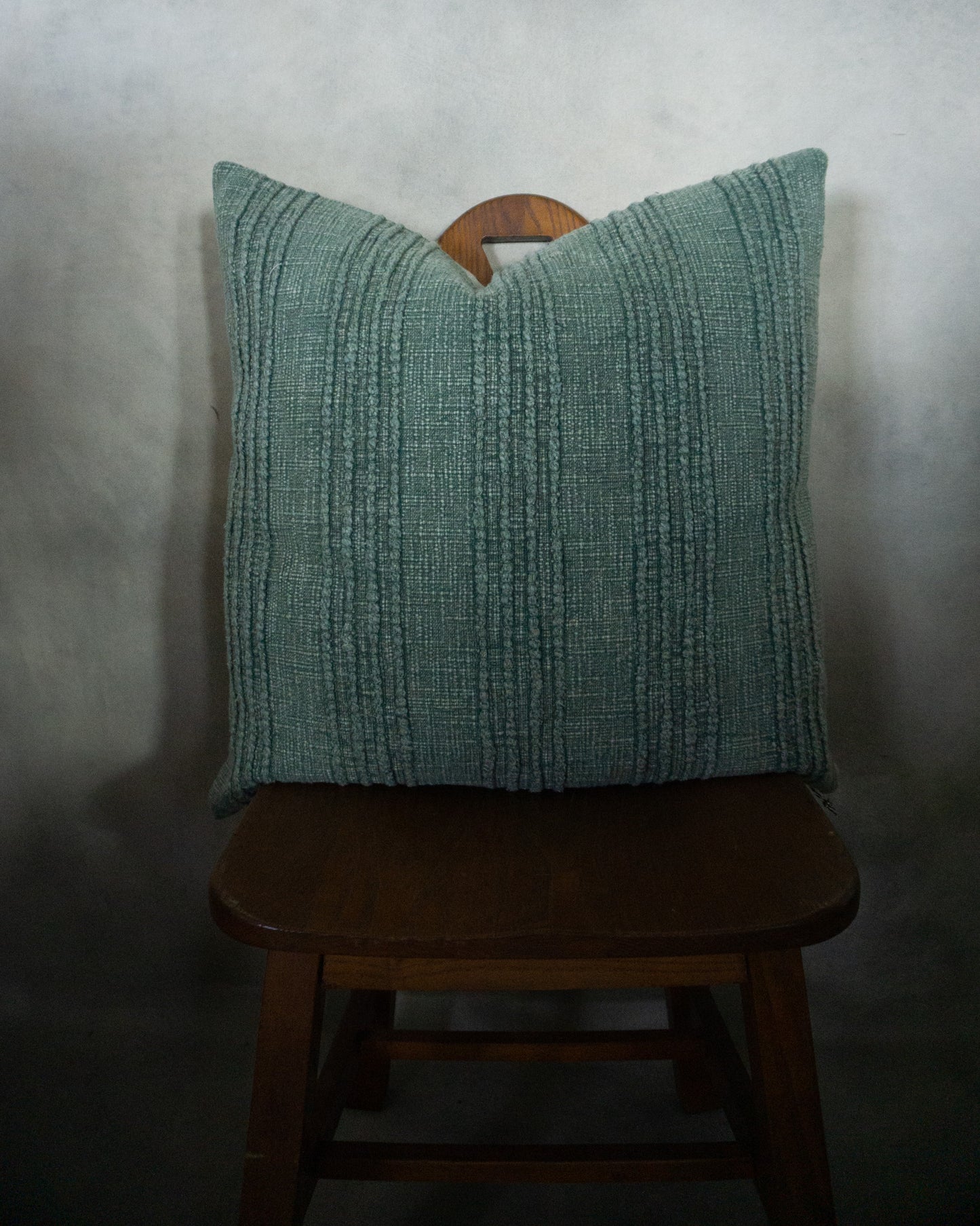 SLD Gratitude Green Pillow