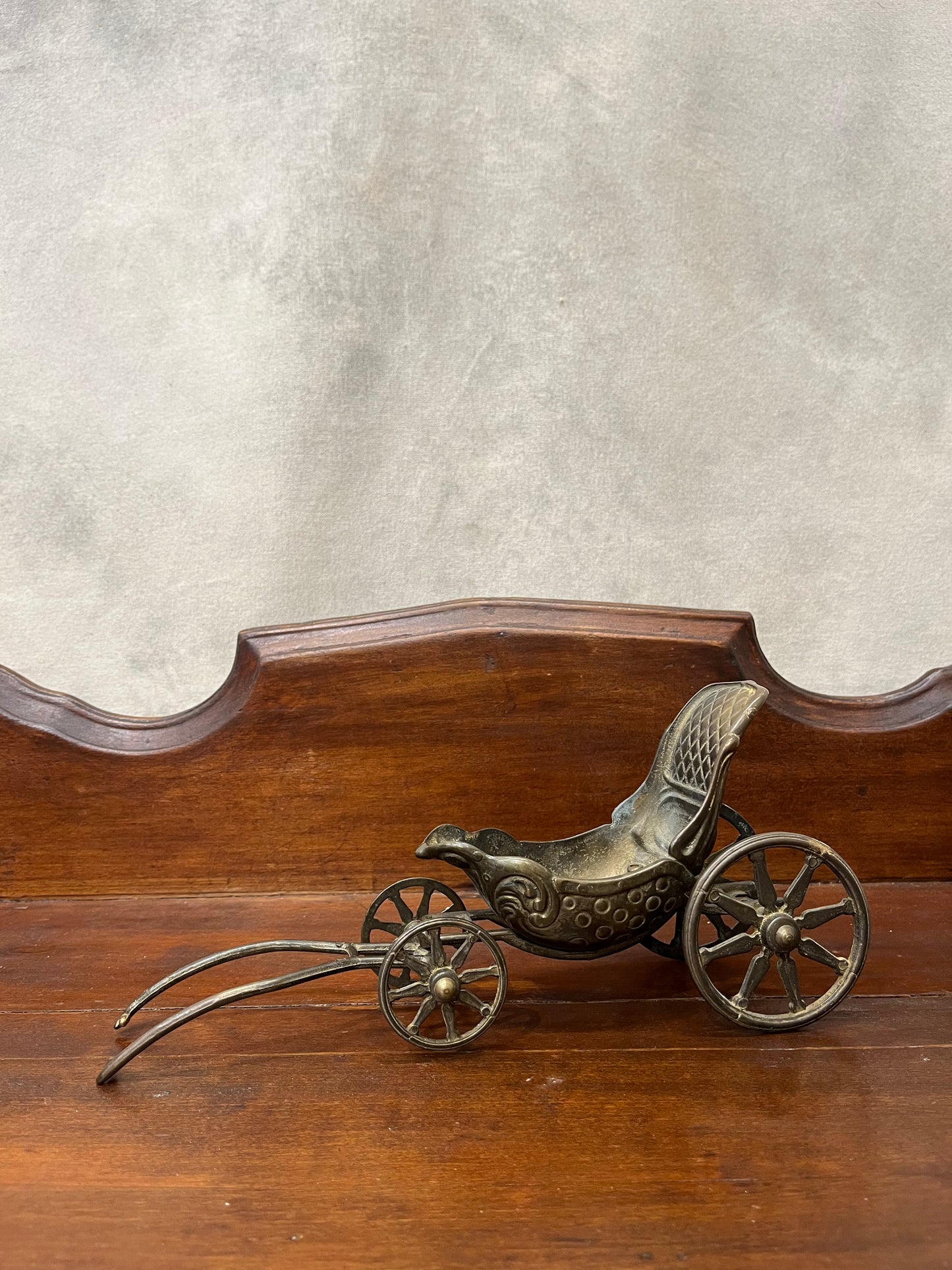 Vintage Brass Chariot