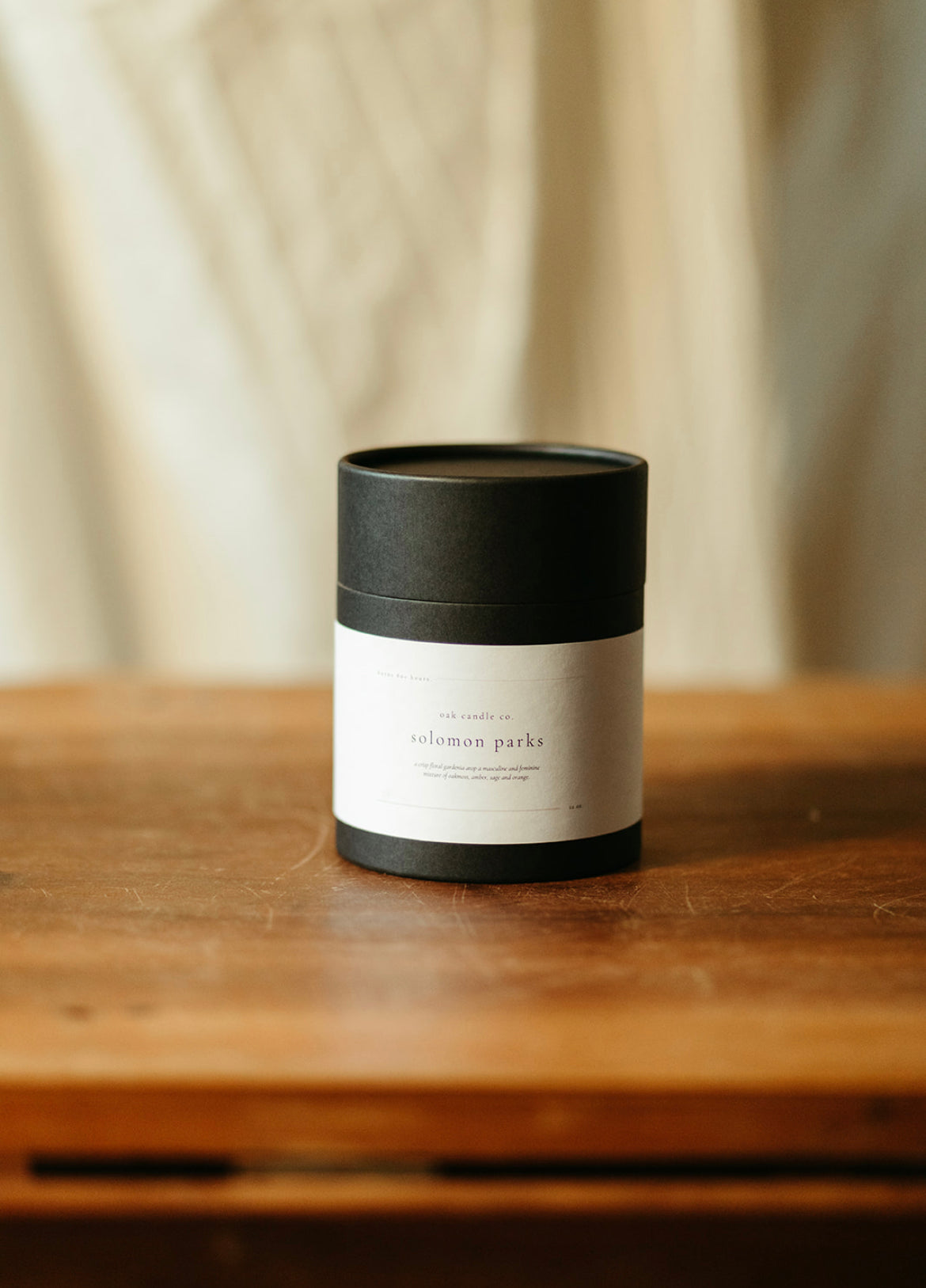 Solomon Parks Signature Candle