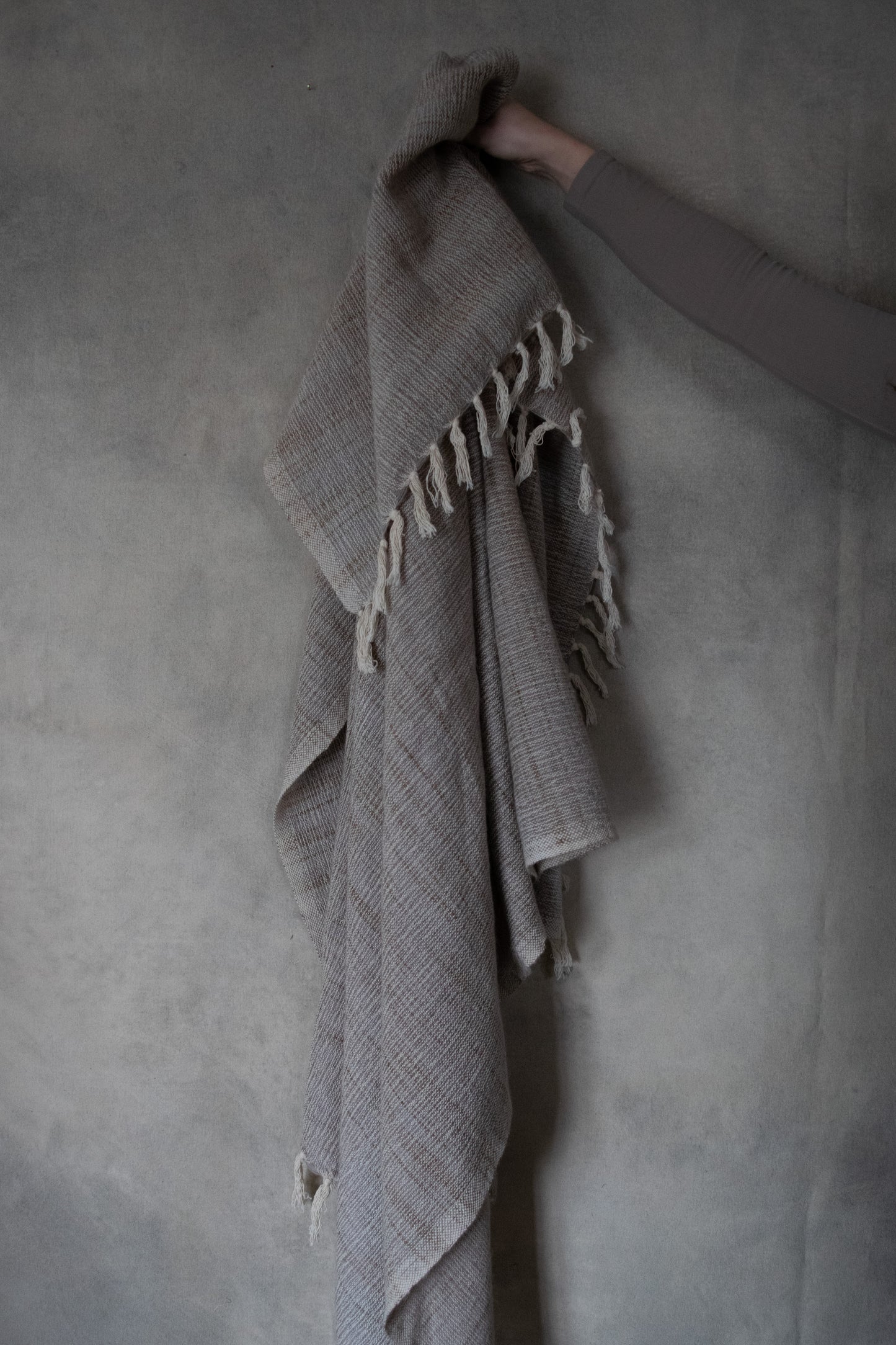 Fireside Cozy Throw in Sand