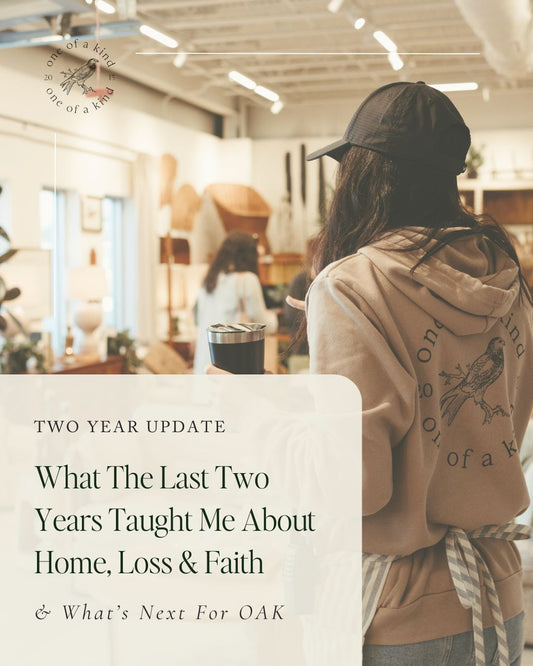 OAK Update: What The Last Two Years Taught Me About Home, Loss, and Faith