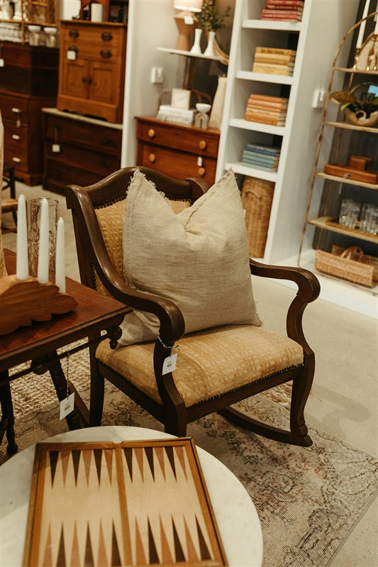 Yellow Rocking Chair