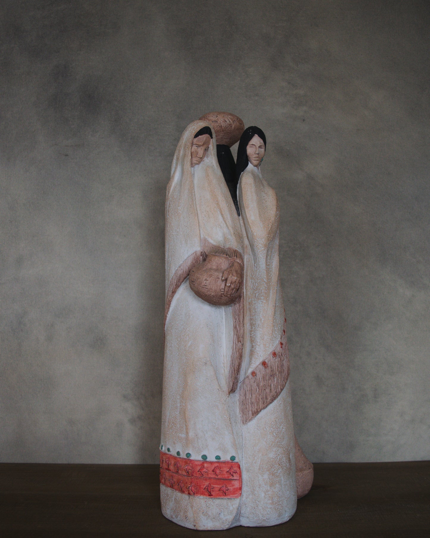 Three Women Statue