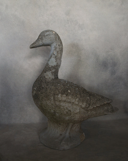 Concrete Goose Statue
