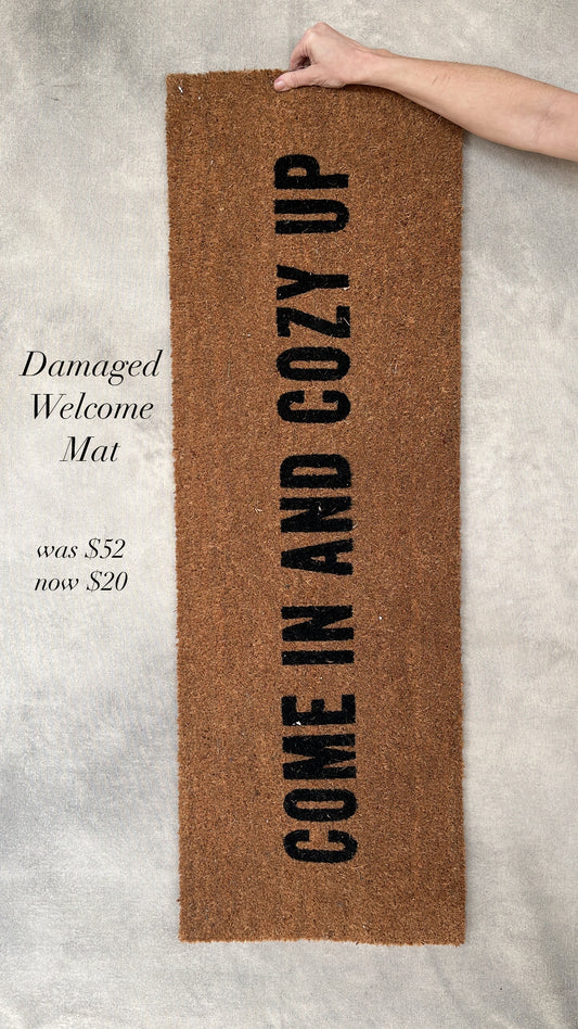 (Damaged) Come In & Cozy Up Rug