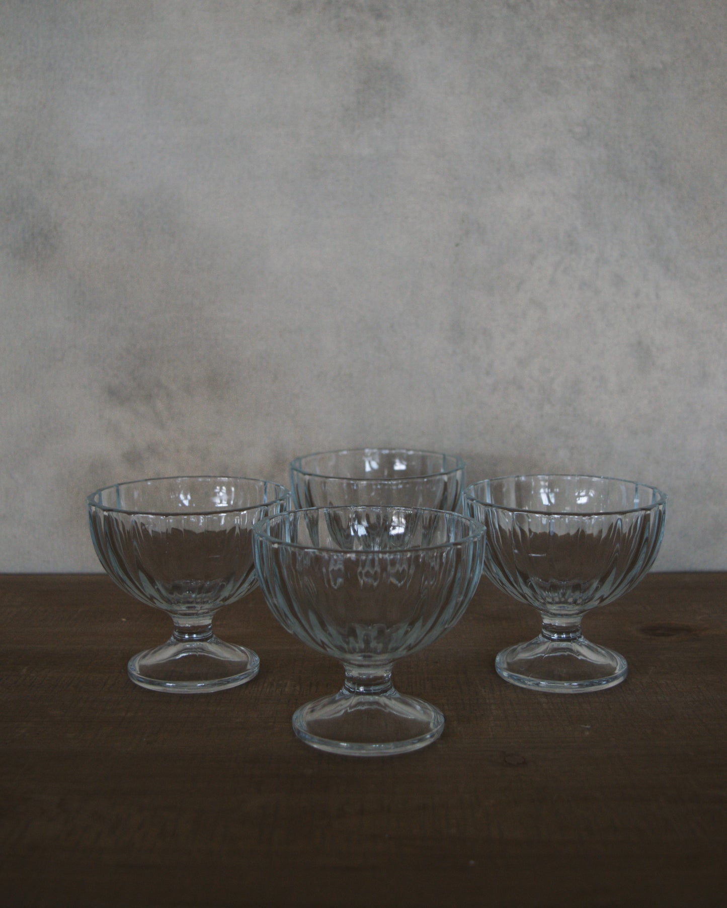 Set of Four Goblet Glasses